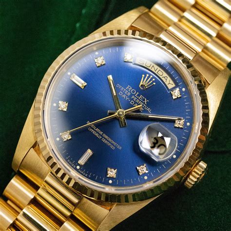 rolex day-date blue|rolex day date watch price.